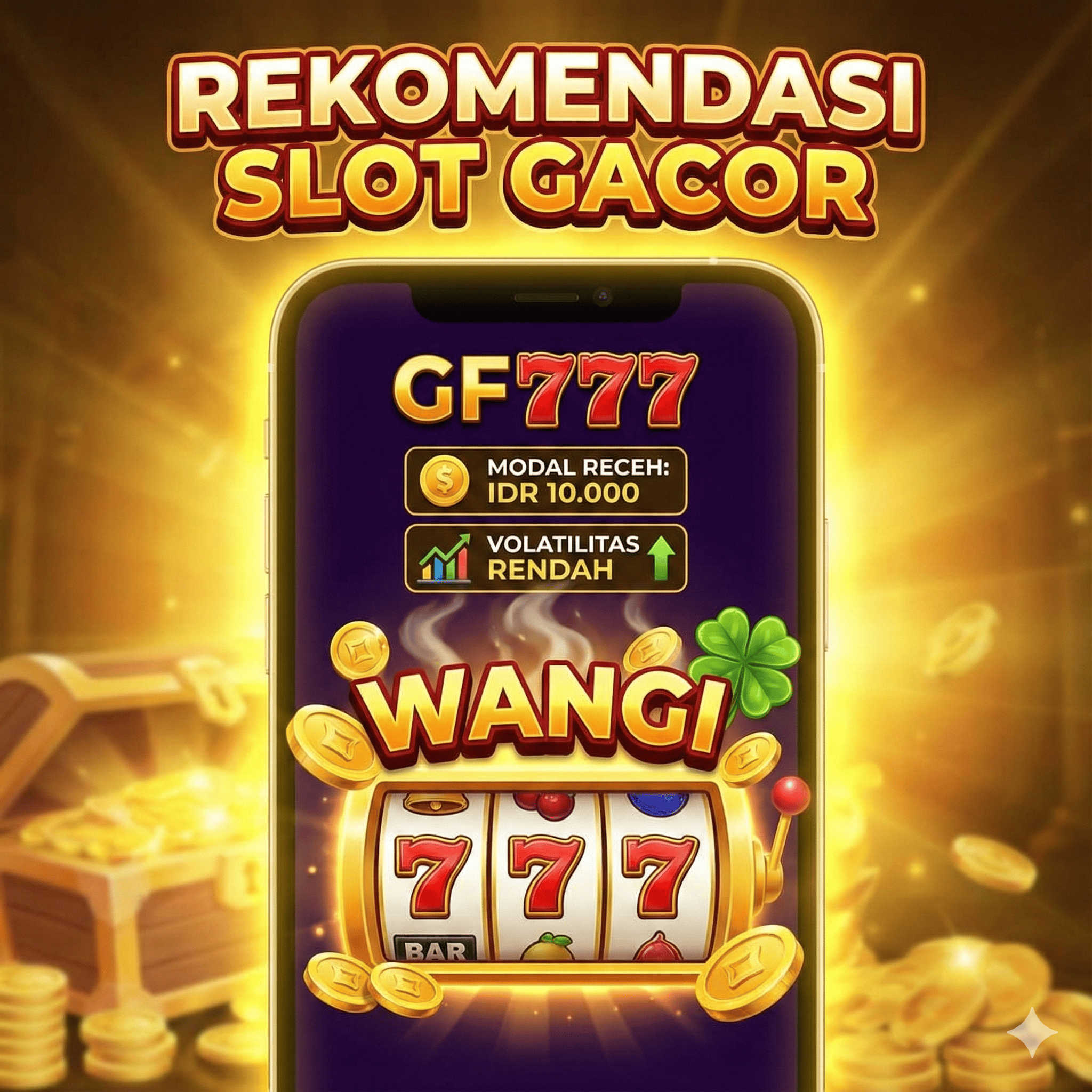 Rekomendasi Slot Gacor GF777 Modal Receh: Game Volatilitas Rendah yang Sedang Wangi
